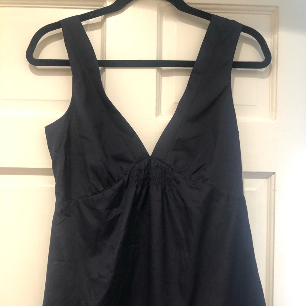 Banana Republic Navy Blue Twist Shirt